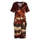 thumbnail image 3 of Vestido holgado con bolsillos de polilla Cecropia, ropa de mujer, vestido largo, vestidos elegantes para mujer, venta de vestidos de mujer, 3 of 6