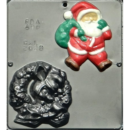 

2029 Santa Piece Reindeer Piece chocolate Candy Mold