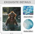 thumbnail image 3 of Diamond Art Kits for Adults - 5d Playful Monkey With Glasses Diamond Painting for Adults, Diamond Art for Adults Beginners, Diamond Painting Kits for Adults for Home Wall Decor, 3 of 7