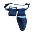 thumbnail image 4 of Cinturón de herramientas de jardín shamjiam delantal de carpintería para hombre elect Azul, 4 of 8