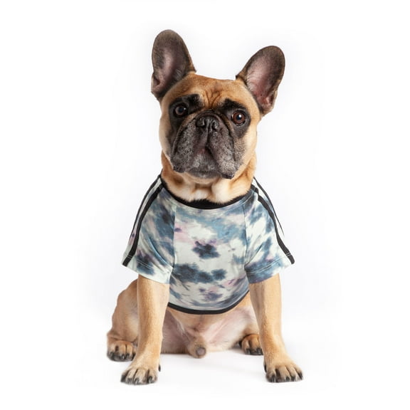 Coco Rebel Tie-Dye Athletic Dog T-Shirt