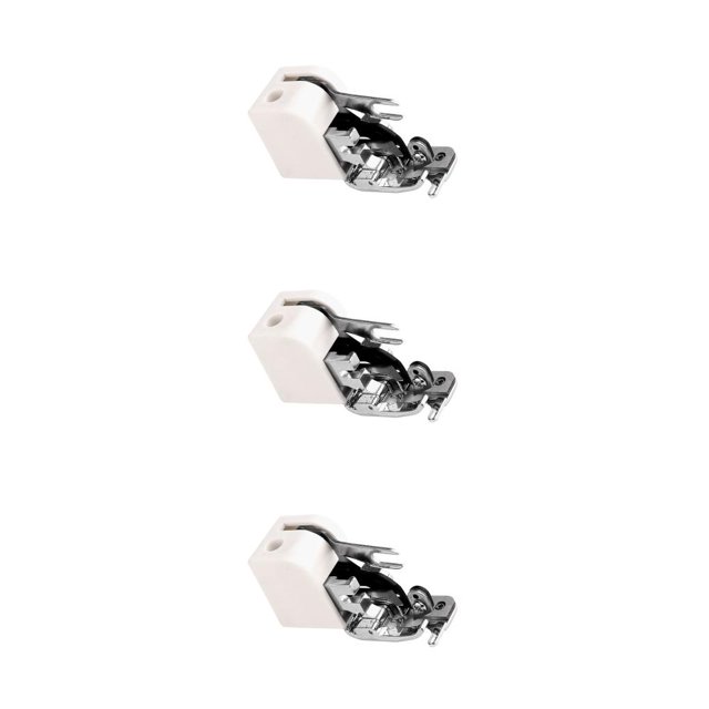 bedienty Stitch Side Slicer Sewing Machine Presser Foot Lock Edge Accessory 7.5x4.5x3.5cm 3Set
