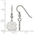 thumbnail image 2 of Sterling S. Rh-p LogoArt University of North Carolina XS Dangle Earrings; for Adults and Teens; for Women and Men, 2 of 2