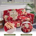 thumbnail image 3 of Eco-Ancheng 3 Piece Stretch Sofa Covers for 2 Cushion Couch Printed Sofa Slipcover with 2 Individual Cushion Covers Furniture Protector for Living Room Chairs with Elastic Bottom, Loveseat，05, 3 of 6