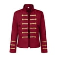 thumbnail image 4 of LYHaoo Boys Halloween Long Sleeve Jacket Stand Collar Dress Up Jacket Coat for Kids Party Performance Outfits(13-14 Years), 4 of 7