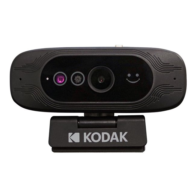 JPL Kodak Webcam | Business 1080p HD Video Conferencing Camera | Windows Hello Compatible Facial Recognition & Built-in Privacy Lens Cover | Plug & Play Solution