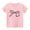 Pink, variant on Qingpeng Toddler Girl's Bow Graphic Tees Short Sleeve Crew Neck Summer T Shirt Tops for Girls