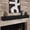 True Black Finish-48 X 8 X 5, variant on Rustic Solid Wood Fireplace Mantel Shelf - True Black Finish, 48 x 8 x 5