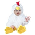 thumbnail image 2 of Easter Outfit Toddler Girl Chicken Romper Hooded Bodysuits Easter Toddler Animal Bodysuits 6-9 Months, 2 of 9
