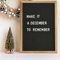 thumbnail image 3 of Merrick Lane Torched Wood 12"x17" Letter Board Set with Black Felt Facing, 389 Letters Including Numbers, Symbols, Icons and a Canvas Carrying Case, 3 of 11