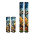 thumbnail image 2 of FUIALDOLG Anti-Skid Microwave Oven Dishwasher Door Cloth Protector with Lightweight Fridge Door Handle Covers for Kitchen, Colorful Elephant Design, 2 of 9