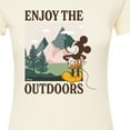 thumbnail image 3 of Disney - Enjoy The Outdoors Mickey - Juniors Fitted Graphic T-Shirt, 3 of 5