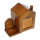 thumbnail image 1 of Urna conmemorativa de mascotas funerarias, caja de recuerdos de cenizas de gato para mascotas, cenizas de perros o gatos, urna conmemorativa de madera, 1 of 8