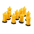 thumbnail image 1 of 10 Piezas Micro decoración de jardín buzón de Resina Zulema decoración artesanal bonsái amarillo, 1 of 5