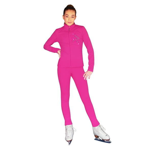 ChloeNoel JT811 Mini Sit Spin Crystals Combination and ChloeNoel PS711 Pants