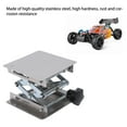 thumbnail image 2 of Lab Lifting Platform Stand Stainless Steel Lab Jack Scissor Stand Platform, Lift Table Lab Stand, Scientific Scissor Lifting Jack Platform, Expandable Lift Height for RC Cars, 2 of 9