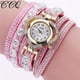 thumbnail image 1 of Pulseras para mujer, regalos para mujer CCQ Reloj de pulsera analógico de cuarzo con esfera de cristal y diamantes de imitación vintage para mujer, 1 of 2