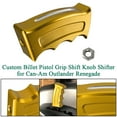 thumbnail image 1 of ALLTIMES Poignée de Pistolet Personnalisée pour Can-Am Outlander Renegade, Or CNC 6061 Aluminium, 1 of 10