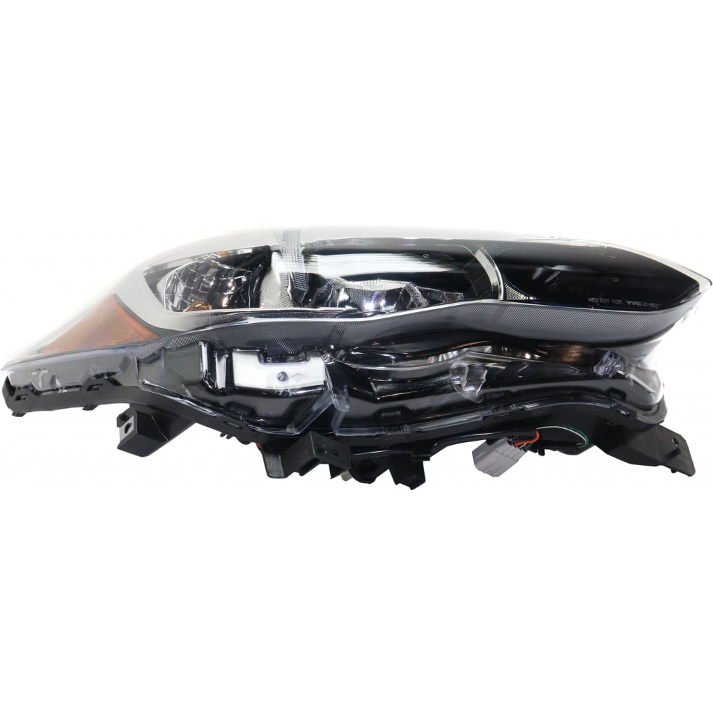 For Subaru Crosstrek 2018 19 20 21 22 2023 Headlight Assembly Passenger Side | Clear Lens | With Bulbs | Replacement For SU2503164 | 84001FL100