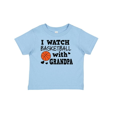 

Inktastic I Watch Basketball with Grandpa Boys Baby T-Shirt