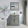 thumbnail image 3 of Vanity Art 24" Single Sink Bathroom Vanity Set with Engineered Marble Top and Free Mirror, 3 of 4