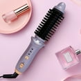 thumbnail image 5 of KMWGRE 1.5 Inch Heated Curling Brush Ceramic Tourmaline Ionic Curling Iron Volumizing Hot Brush Create Root Volume & Loose Curls, Volume Curls Ceramic Tourmaline Ionic Round Brush Volumizer, 5 of 6