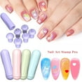 thumbnail image 2 of Silicone Nail Art Stamp Pen DIY Nail Design Stamper Tools Portable Women Girls Beginner Manicure Nail Graffiti Stamp Pencil, 2 of 6
