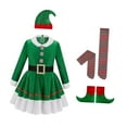 thumbnail image 2 of Conjunto de disfraz navideño Strade Fareast Limited para niñas y niños altura 160 cm, 2 of 8