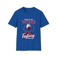 thumbnail image 2 of Wine A Little Laugh A Lot Wine Tasting Wine Taster Drinking T-Shirt, 2 of 8