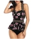 thumbnail image 1 of Conjunto de traje de baño con estampado de playa halter sin espalda sexy de dos piezas para mujer Fridja  nalpqowj58632, 1 of 4
