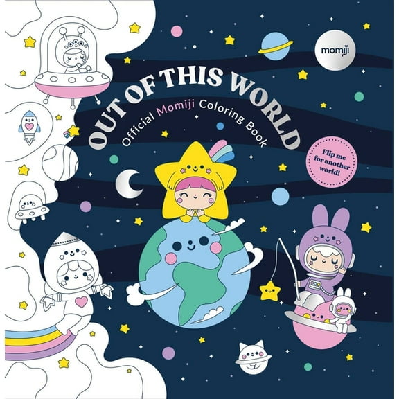 Momiji Official Momiji Coloring Book: 2-In-1 Kawaii Art Book Featuring Cute Collectible Characters and Cozy Affirmations for Re, (Paperback)