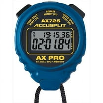 Accusplit AX725 Pro 16 Memory Stopwatch, 5 Year Warranty, Blue - AX725BU