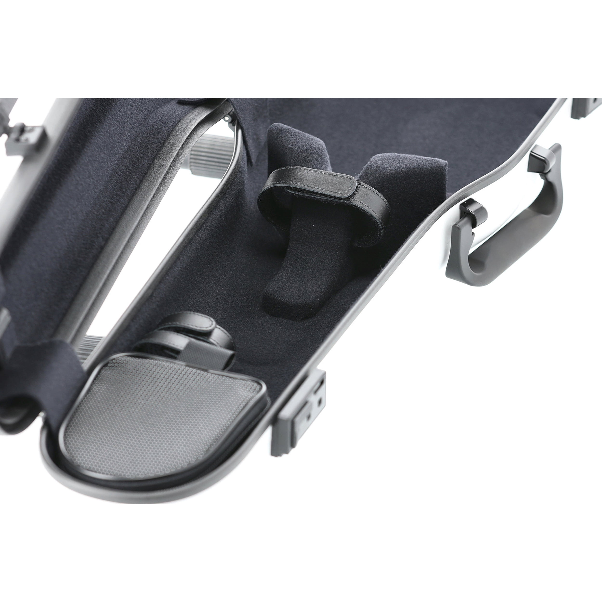 GEWA Violin Case, Air 1.7, Shaped, 4/4, White/Black, Matte, w/Subway Handle