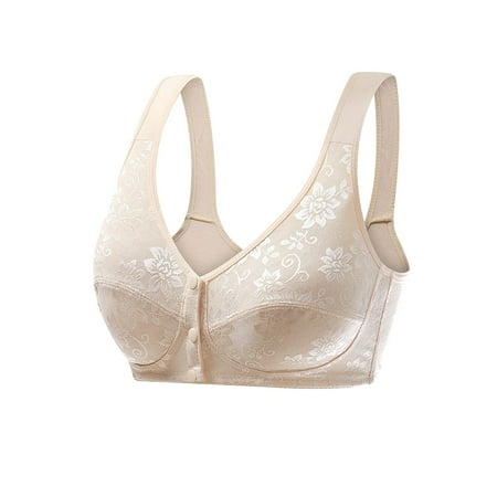 Hfolob Seamless Bras for Women Lined Wireless Tank Top No Underwire Everyday Bra Regular And Plus