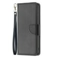 thumbnail image 6 of Mantto For iPhone 15 Plus Wallet Case with [RFID Blocking] Card Holder Kickstand Magnetic Wrist Strap, Premium Leather Flip Case Wallet TPU inner Shell For iPhone 15 Plus - 6.7", Black, 6 of 8