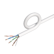 1000ft Cat5e Solid 24AWG Ethernet Network Cable – UTP Unshielded Bulk LAN Copper Clad Aluminum Wire Pull Box for Internet, Router, Switch, PC, White