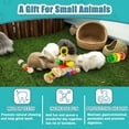 thumbnail image 5 of 9 Pcs Wooden Rabbit Toys for Indoor Bunnies, Safety Bunny Chew Toys, Multi-Colored Rabbit Teeth Grinding Toys for Chinchillas Hamsters Guinea Pigs Gift, 5 of 7