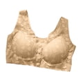 thumbnail image 5 of Women's Wireless Lace Bras,Front Button Closure Maternity Nursing,Wide Strap Seamless Comfort Support Pregnancy Sleep Bra, 5 of 6
