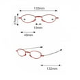 thumbnail image 2 of 【Folding Reading Glasses】Presbyopic Magnifying Glasses with Case - Adjustable & Portable (100°-300°), 2 of 5