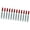 Red, variant on 12 Pack Impermeable Rapiddry Oil Resistant Markers for Multiple Face Writing