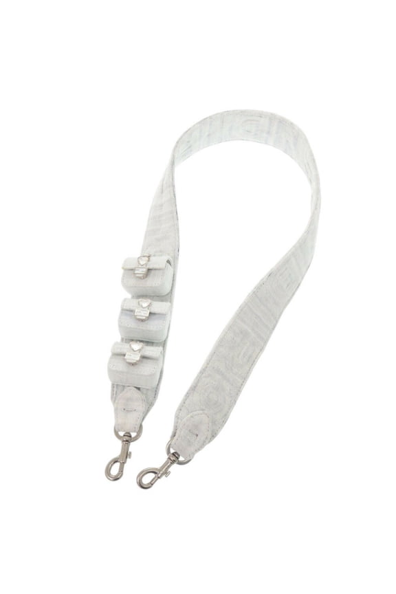 Pre-Owned Fendi x MARC JACOBS Marc Jacobs Denim Stone Blue White Shoulder Strap... (Good)