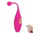 thumbnail image 4 of Masajeador vibratorio para adultos con 10 modos, vibrador de control inalámbrico con carga USB para mujer, color rojo rosa, 4 of 14