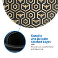 thumbnail image 5 of Disketp Bee Hive Hexagon Small Mouse Pad 7.9x7.9 Inches,Washable Round Mousepad For Office Laptop Computer,Non-Slip Rubber Base Mouse Pads For Wireless Mouse, 5 of 9