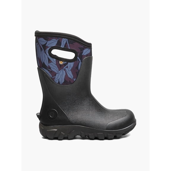 Bogs Classic Seamless Mid Outline Leaves Women's Waterproof Boots