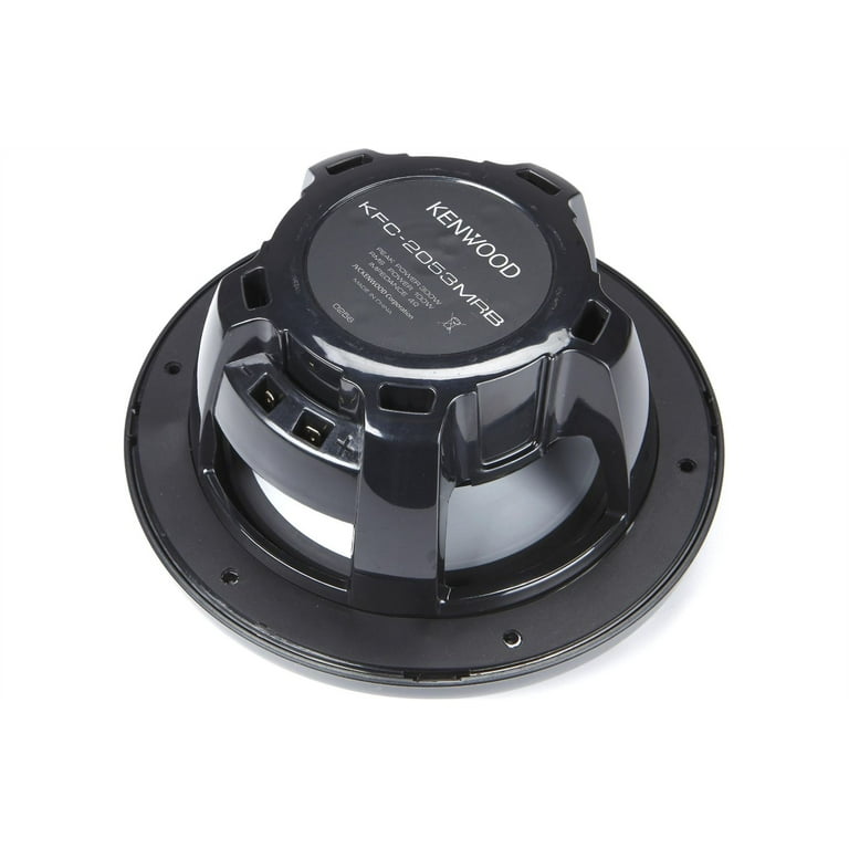 2) Kenwood 8 Inch 300 Watt Powersports/Marine Boat Black Speakers