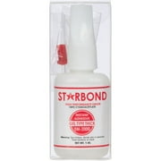 Starbond EM2000 Thick, PREMIUM CA Super Glue with Extra Microtips, 1 oz. For Woodturning, Hobby, Coral Reef Fragging, Den