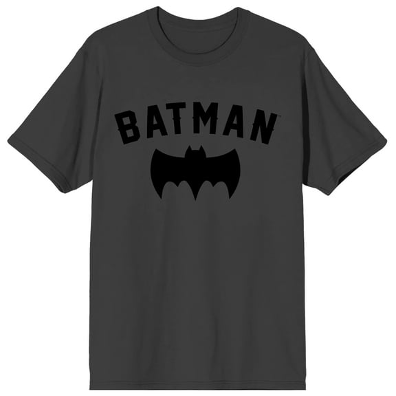 Batman Bat High Low Boyfriend Juniors Top T-shirt Tee Shirt-Medium