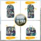 thumbnail image 5 of Lightweight Packable Backpack 35L, Light Foldable Backpacks Water Resistant Collapsible Hiking Bag, Compact Folding Day Pack for Travel Camping(Yellow), 5 of 5