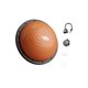 thumbnail image 5 of Pelota de Media Gimnasia, Dispositivo de Entrenamiento de Cuerpo Completo, 46 ​​cm de Diámetro, Inflable, Pelota de Estabilidad Multifuncional, Antide naranja, 5 of 8