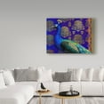 thumbnail image 3 of Maria Rytova 'Indian Peacock' Canvas Art, 3 of 4